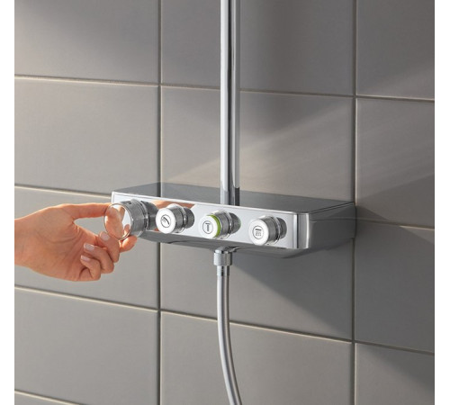 Душевая система с термостатом GROHE Euphoria SmartControl 310 DUO Cube хром 26508000