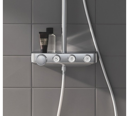Душевая система с термостатом GROHE Euphoria SmartControl 310 DUO Cube хром 26508000