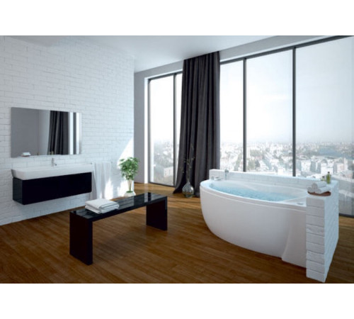 Ванна акриловая Aquatek Бетта 170 правая с фронтальным экраном BET170-0000100