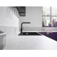 Смеситель для кухни Hansgrohe Talis M54 270 с вытяжным душем матовый черный 72808670