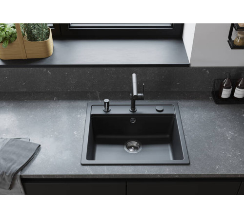 Смеситель для кухни Hansgrohe Talis M54 270 с вытяжным душем матовый черный 72808670