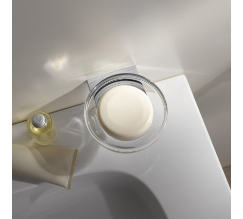 Мыльница настенная KEUCO Edition Moll хрустальное стекло хром 12755019000