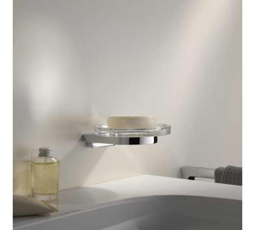 Мыльница настенная KEUCO Edition Moll хрустальное стекло хром 12755019000