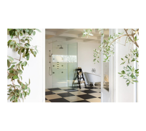 Смеситель термостатический Boheme Grazia на 4 потребителя внешняя часть бронза GRC5104BR