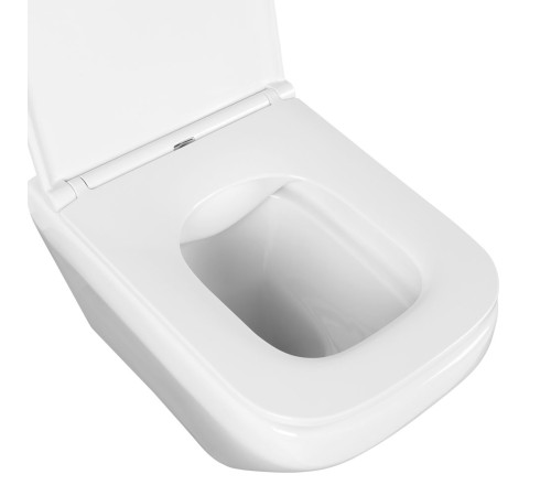 Унитаз подвесной Aquanet Лира безободковый с сиденьем микролифт 490x365x320 мм AQ1155-00