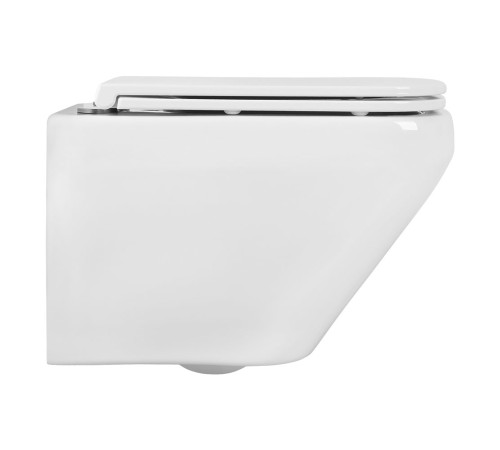 Унитаз подвесной Aquanet Лира безободковый с сиденьем микролифт 490x365x320 мм AQ1155-00