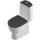 Унитаз-компакт Sanita Luxe Best Comfort Черный WC.CC/Best/2-DM/BLK.G/S1