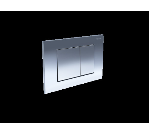 Панель смыва Aquatek Хром глянец квадратные клавиши KDI-0000010