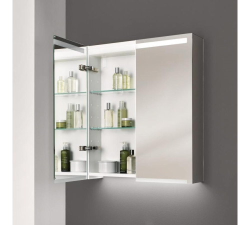 Зеркальный шкаф Geberit Option Plus с подсветкой 750х700х150 мм 500.206.00.1