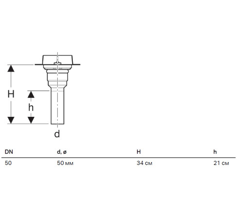Корпус душевого канала Geberit CleanLine сквозная установка 154.153.00.1