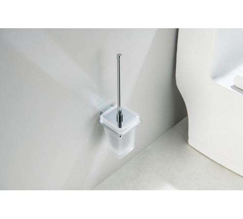 Ершик для унитаза настенный Aquatek Libra хром AQ4310CR