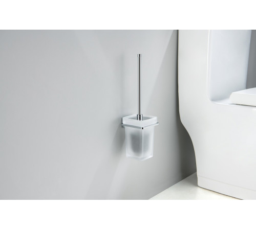 Ершик для унитаза настенный Aquatek Libra хром AQ4310CR