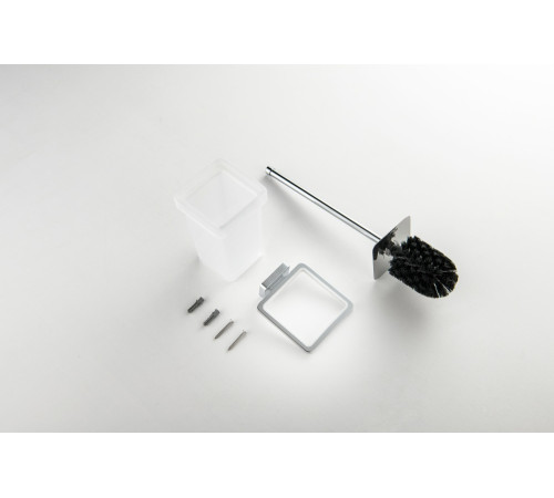 Ершик для унитаза настенный Aquatek Libra хром AQ4310CR