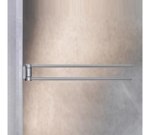 Полотенцедержатель KEUCO PLAN двойной поворотный 439 мм хром 14918010000