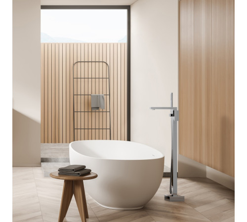 Смеситель для ванны Aquanet Libra напольный AQ1645CR