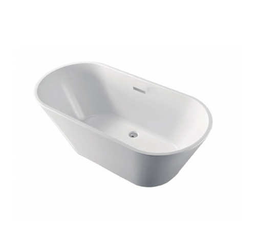 Ванна акриловая отдельностоящая Aquanet ХОРСА 1680x760x580 мм со сливом и ножками AQ-5776