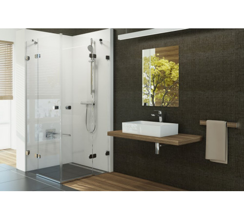 Душевой уголок Ravak Brilliant BSRV4-90 900x900 мм хром стекло Transparent 1UV77A00Z1