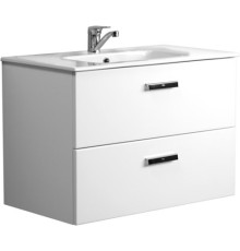 Тумба под раковину Roca Victoria Nord 80 см белый ZRU9000032