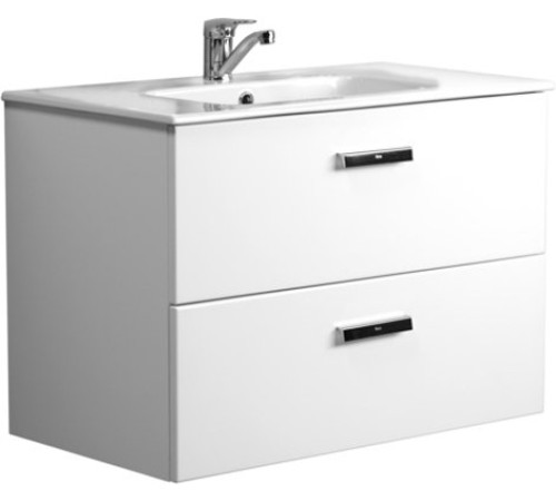 Тумба под раковину Roca Victoria Nord 80 см белый ZRU9000032