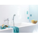 Смеситель для ванны GROHE Eurosmart с душевым набором хром 3330220A