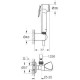 Набор для гигиенического душа GROHE Tempesta-F Trigger Spray 30 с угловым вентилем хром 27514001
