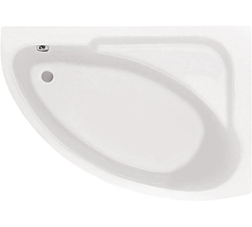 Ванна акриловая асимметричная Triton Гоа 150х100 см правосторонняя белая 1.WH11.2.032