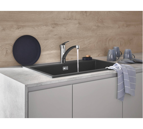 Смеситель для кухни GROHE Eurosmart с низким изливом хром 33281003