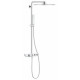 Душевая система с термостатом GROHE Euphoria SmartControl 310 DUO Cube белая луна 26508LS0