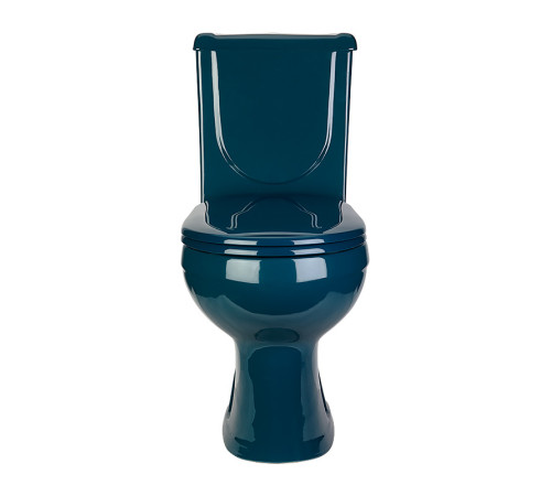 Унитаз-компакт Santeri Ирида Стандарт зеленый горизонтальный выпуск 40325110402