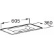 Раковина мебельная Roca Debba 600 мм 32799H00Y