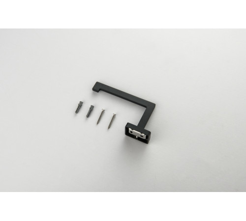 Держатель туалетной бумаги Aquatek Libra матовый черный AQ4308MB