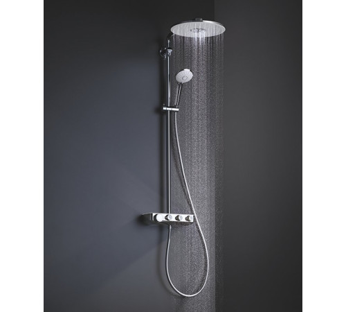 Душевая система с термостатом GROHE Euphoria SmartControl 310 DUO белая луна 26507LS0