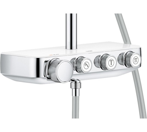 Душевая система с термостатом GROHE Euphoria SmartControl 310 DUO белая луна 26507LS0