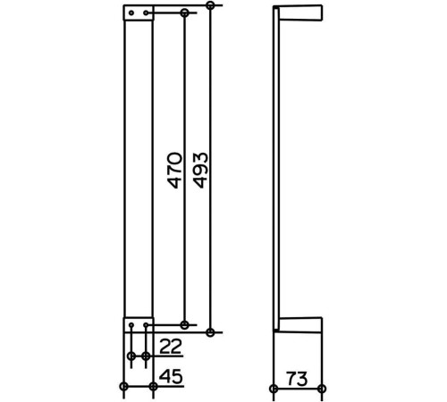 Полотенцедержатель KEUCO Edition 11 для 6 гостевых полотенец хром 11170010000