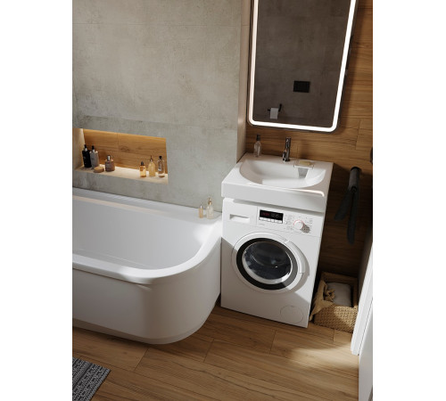 Раковина над стиральной машиной Marrbaxx Galaxy 60 WB.WM/Galaxy/60-C/WHT.G/S