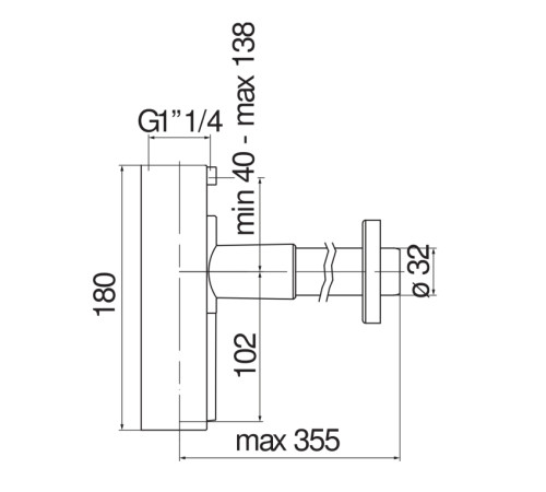 Сифон Avenue матовый белый AV00107/10WM