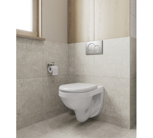 Комплект инсталляция с унитазом Santek Альфа комфорт сиденье микролифт белая панель 1.3816.4.S00.00B.2