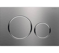 Клавиша смыва Geberit Sigma20 двойной смыв нержавеющая сталь 115.882.SN.1