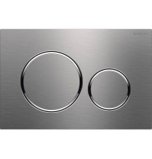 Клавиша смыва Geberit Sigma20 двойной смыв нержавеющая сталь 115.882.SN.1