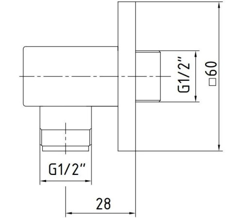 Шланговое подсоединение E.C.A. Elea 102126388EX