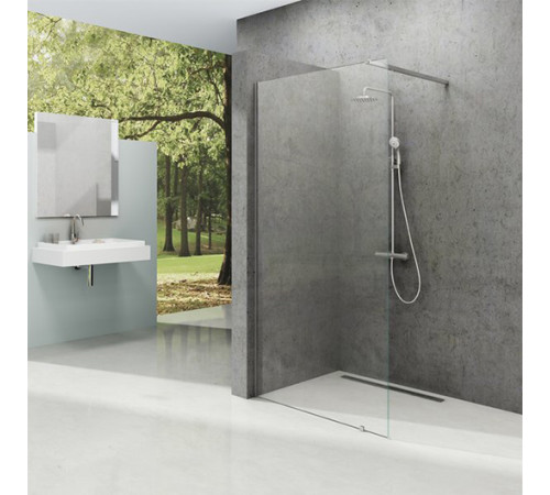 Душевая перегородка RAVAK Walk-In Wall 1200x2000 мм профиль блестящий Transparent GW9WG0C00Z1