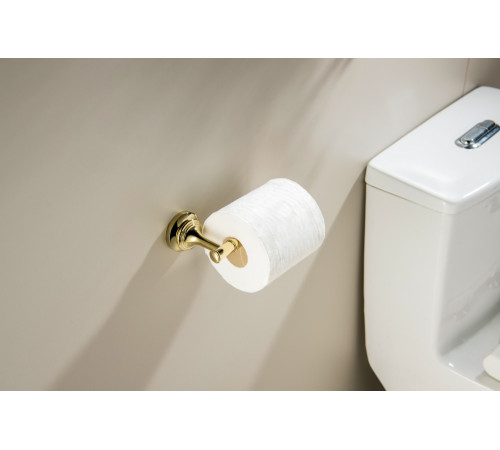 Держатель для туалетной бумаги Aquatek Классик полированное золото AQ4508PG