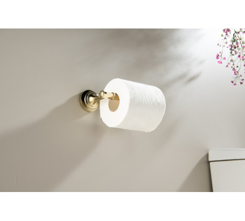 Держатель для туалетной бумаги Aquatek Классик полированное золото AQ4508PG