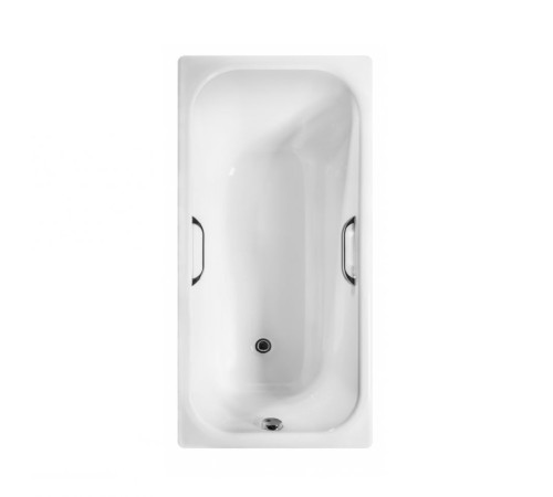 Ванна чугунная Wotte Start 1600х750х458 мм с отверстиями для ручек Start 1600x750UR