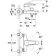 Смеситель для ванны GROHE Eurosmart хром 33300002