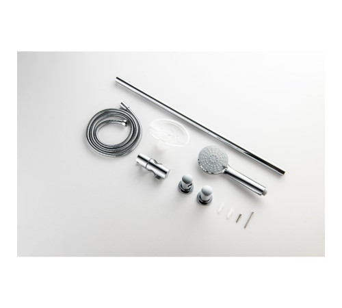 Душевой гарнитур Aquanet Бетта 3jet 65 см хром AQ2013CR