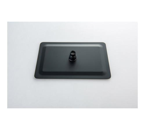 Душевая система Aquanet Либра AQ2640MB со смесителем для ванны 300х200 мм матовый черный AQ2640MB