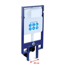 Инсталляция для подвесного унитаза Aquatek со звукоизоляционной прокладкой INS-0000020