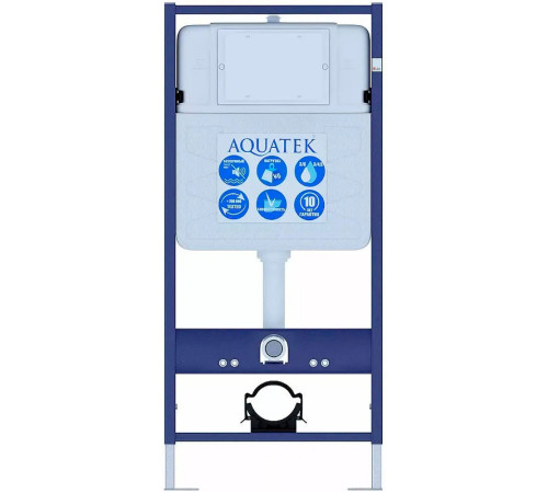 Комплект инсталляции AQUATEK ВЕГА cmp рама Standard INS-0000012 унитаз AQ1904-00 с сиденьем soft-close