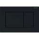 Клавиша смыва Geberit Sigma30 двойной смыв черный глянцевый 115.883.DW.1